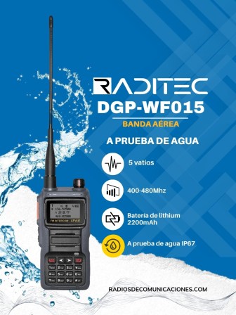 Radio de Comunicación - Raditec -DGP-WF015